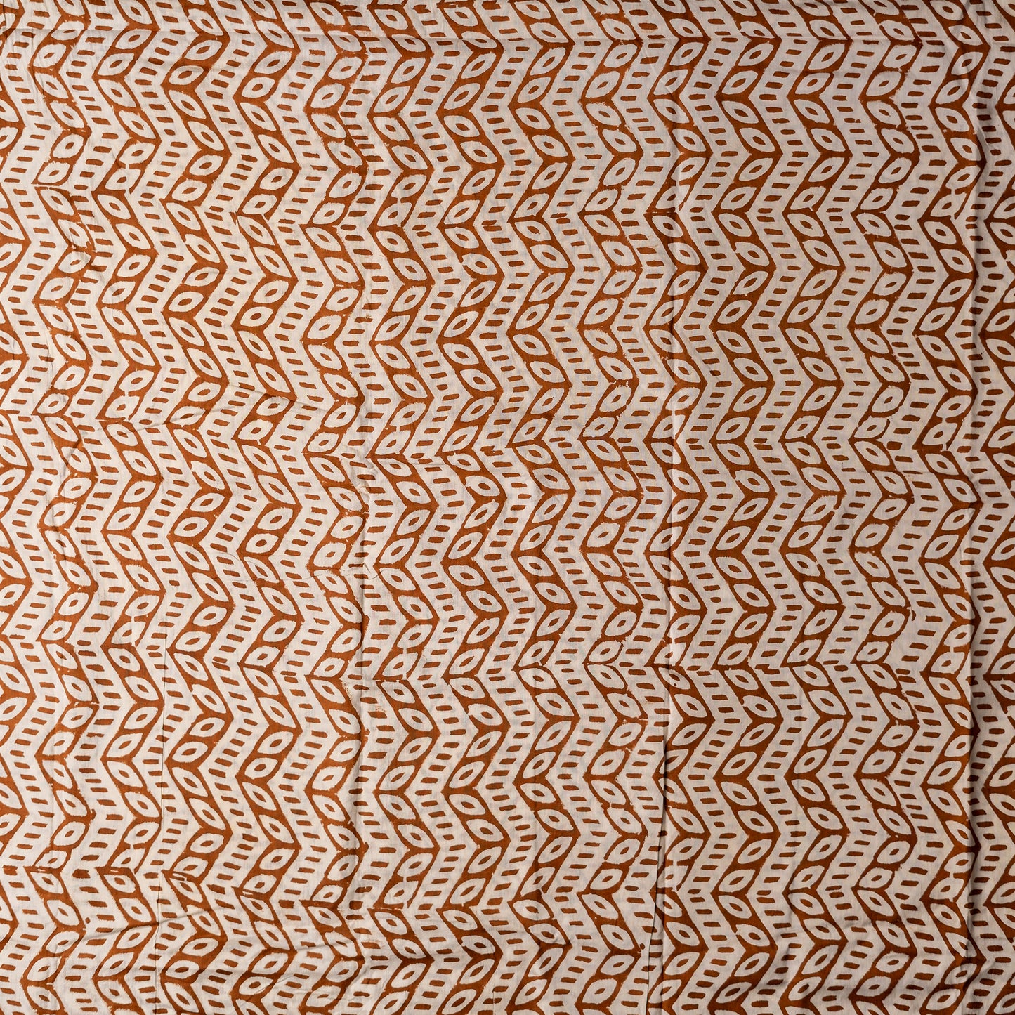 cotton bottom with brown color prints.