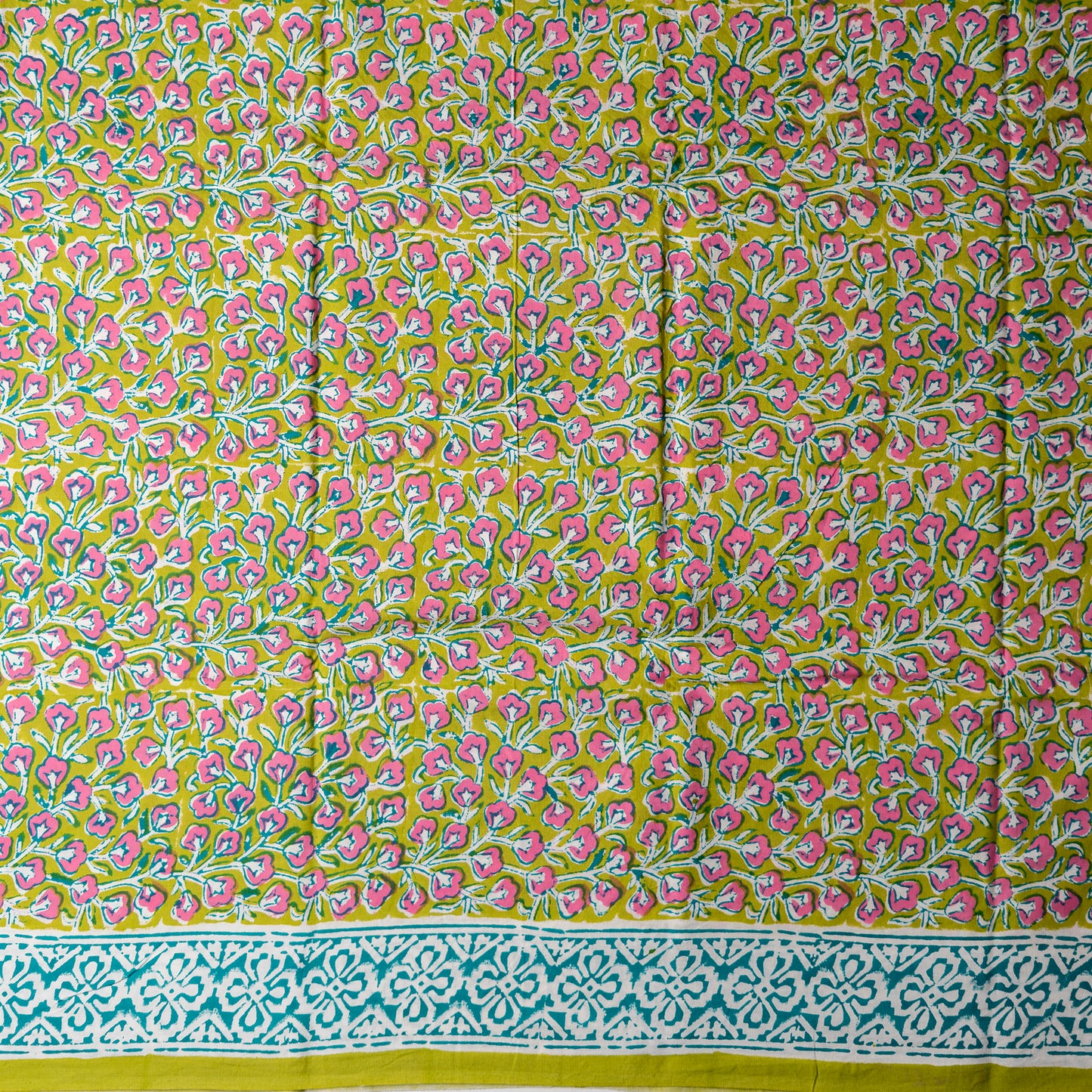 Cotton top with multi color prints