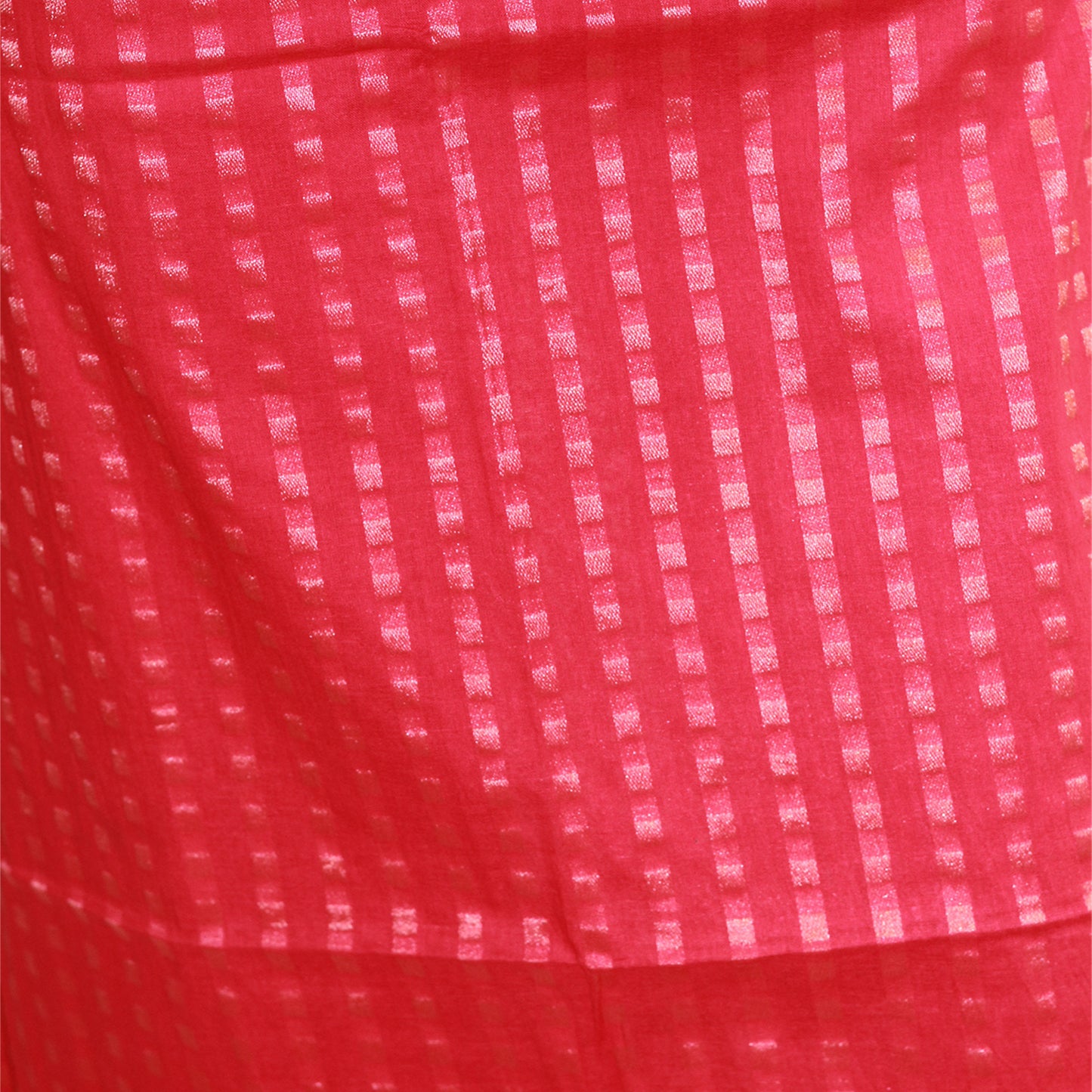 Red Cotton Bandhani Dress Material