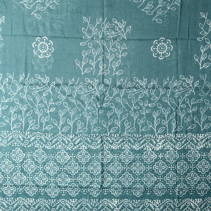 mul cotton dupatta with matching print design. 