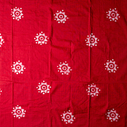 Cotton red color bottom with print designs.