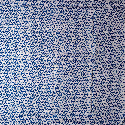 Cotton bottom with blue color prints. 