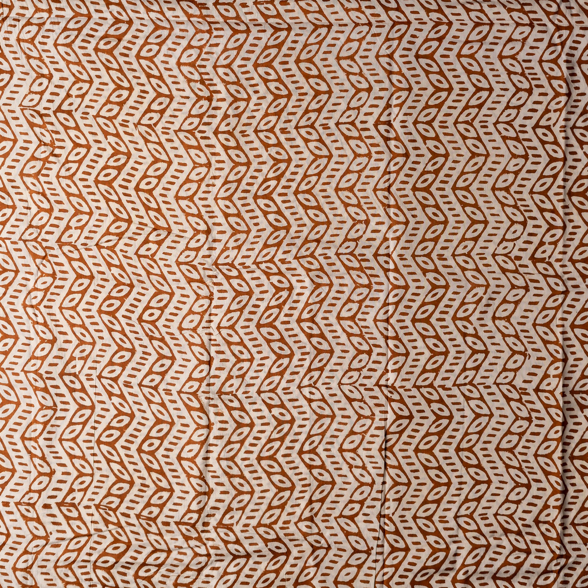 cotton bottom with brown color prints.