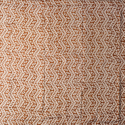 cotton bottom with brown color prints. 