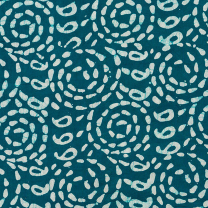 teal blue  color cotton batik bottom