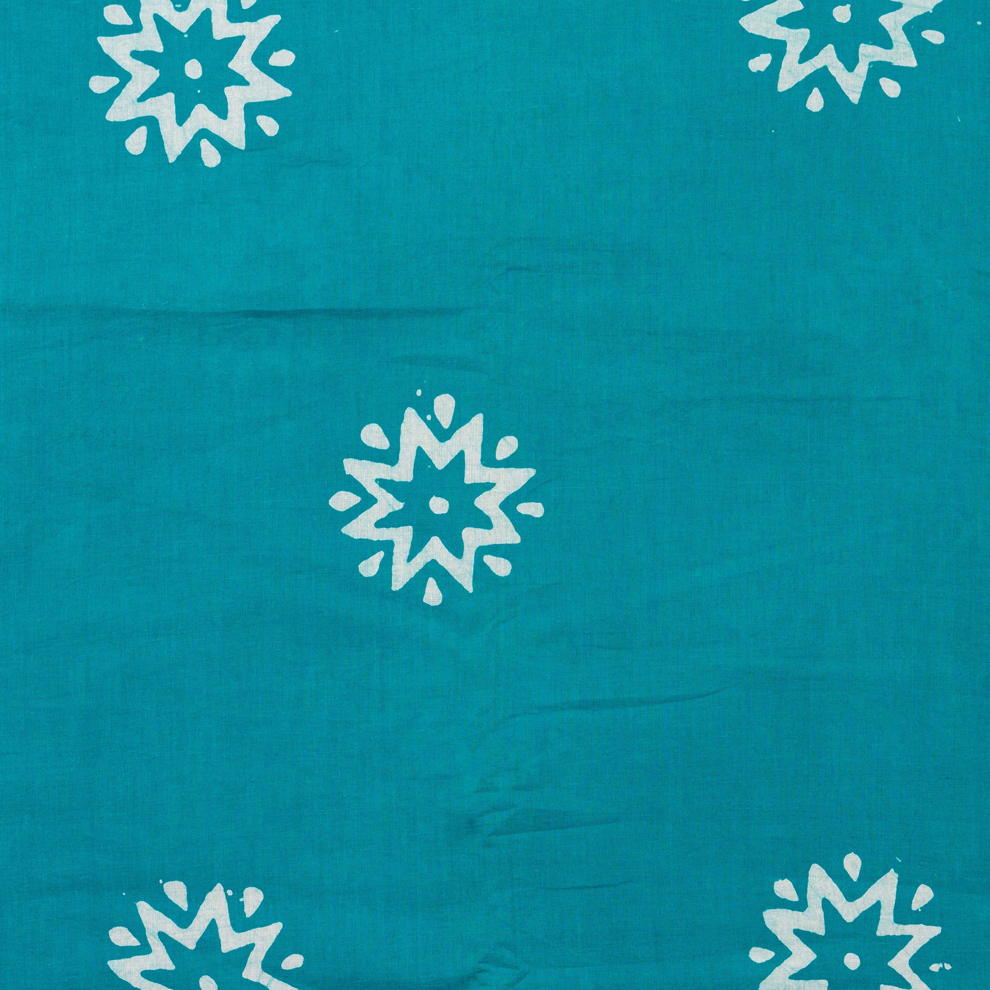 teal color cotton batik bottom